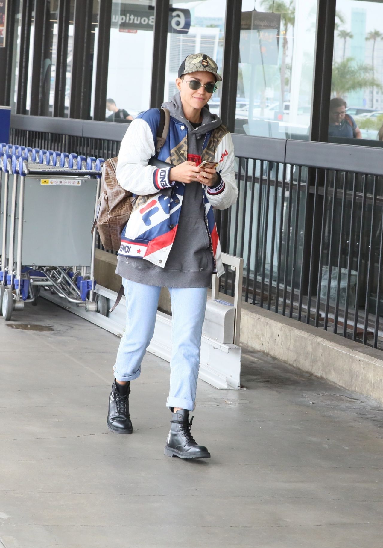 Ruby Rose - LAX Airport in Los Angeles 07/07/2019 • CelebMafia