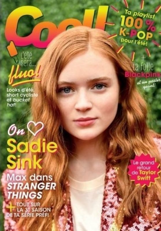 Sadie Sink - Cool! Magazine France Summer Edition 2019
