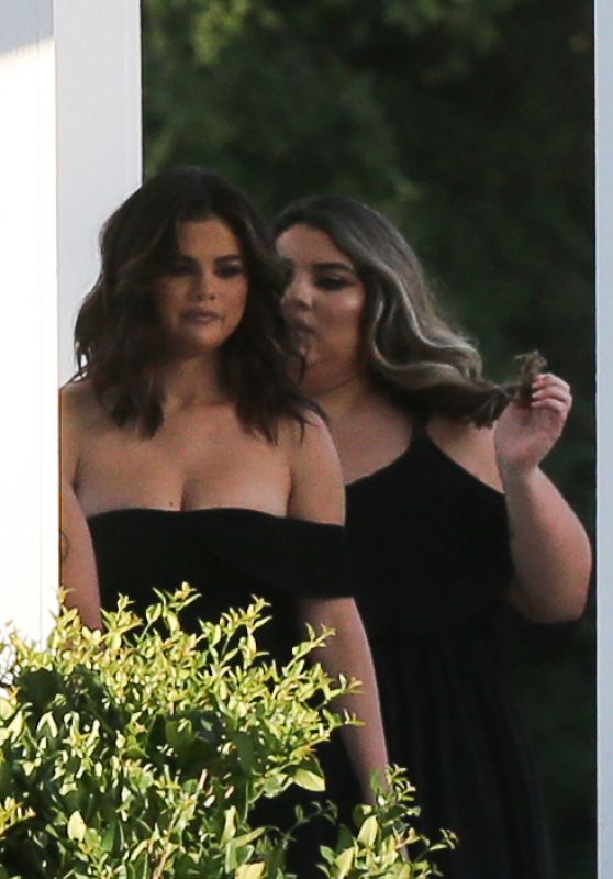 Selena Gomez at Her Cousin’s Wedding in LA 07/19/2019