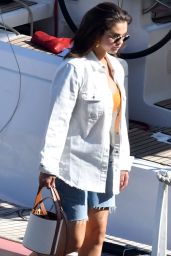 Selena Gomez in Casual Outfit - Amalfi Coast in Italy 07/24/2019