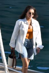 Selena Gomez in Casual Outfit - Amalfi Coast in Italy 07/24/2019