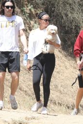 Selena Gomez - Takes New Puppy for a Hike in Los Angeles 07/06/2019