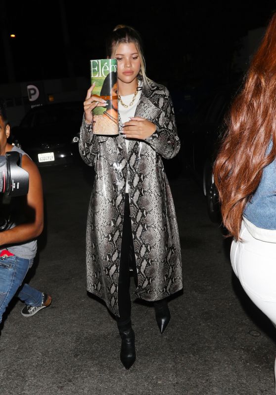 Sofia Richie Night Out Style 07/27/2019