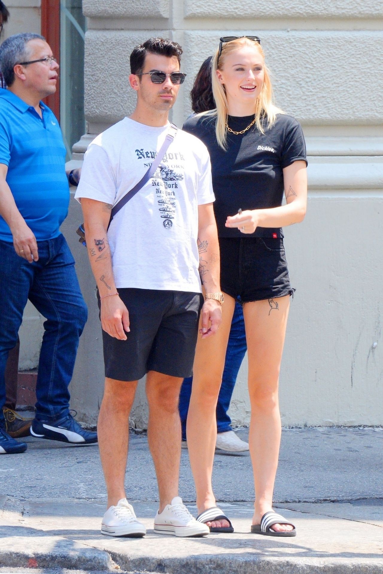 Sophie Turner Leggy in Shorts 07/30/2019 • CelebMafia