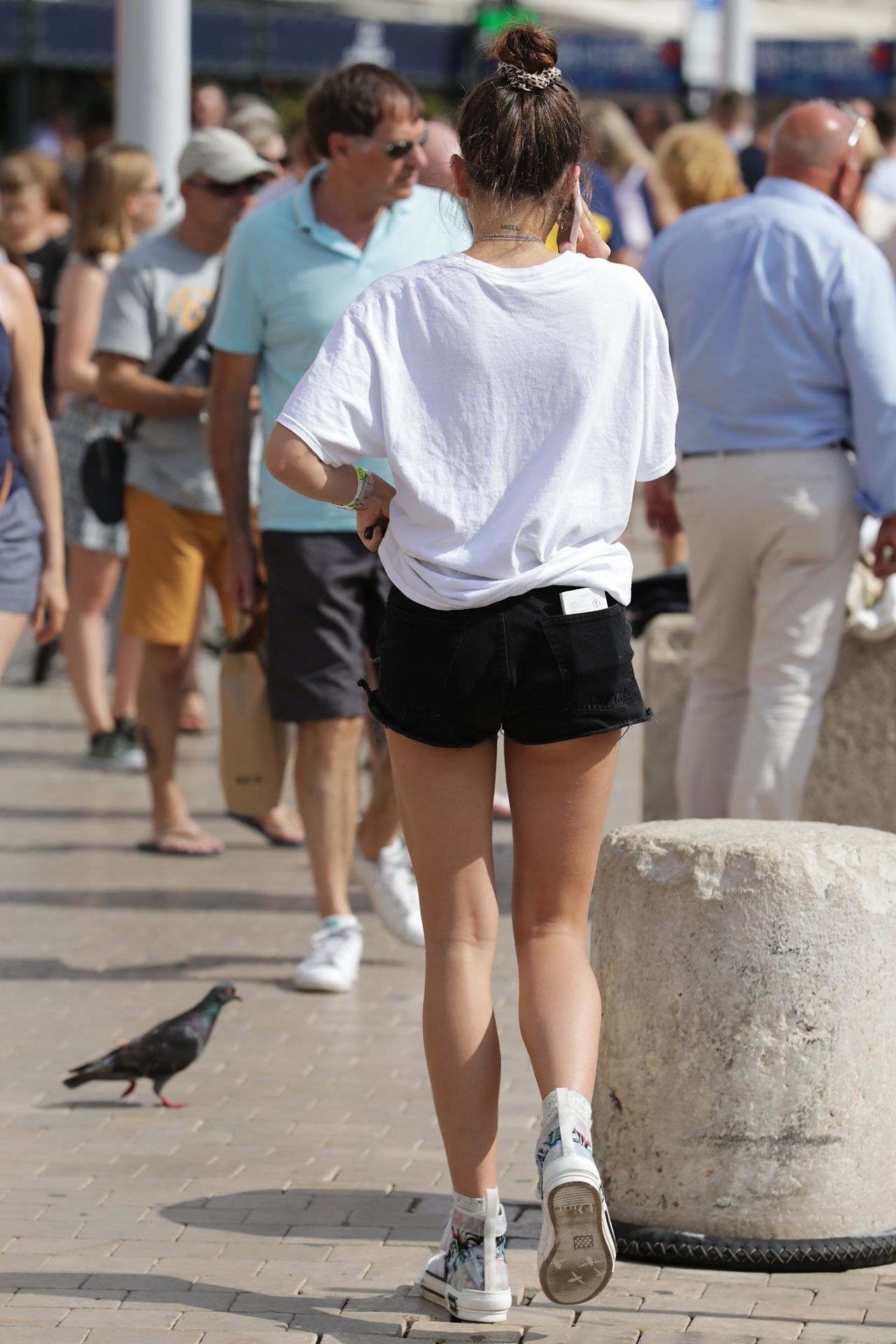 Thylane Blondeau Summer Street Style - Saint Tropez 07/15/2019 • CelebMafia