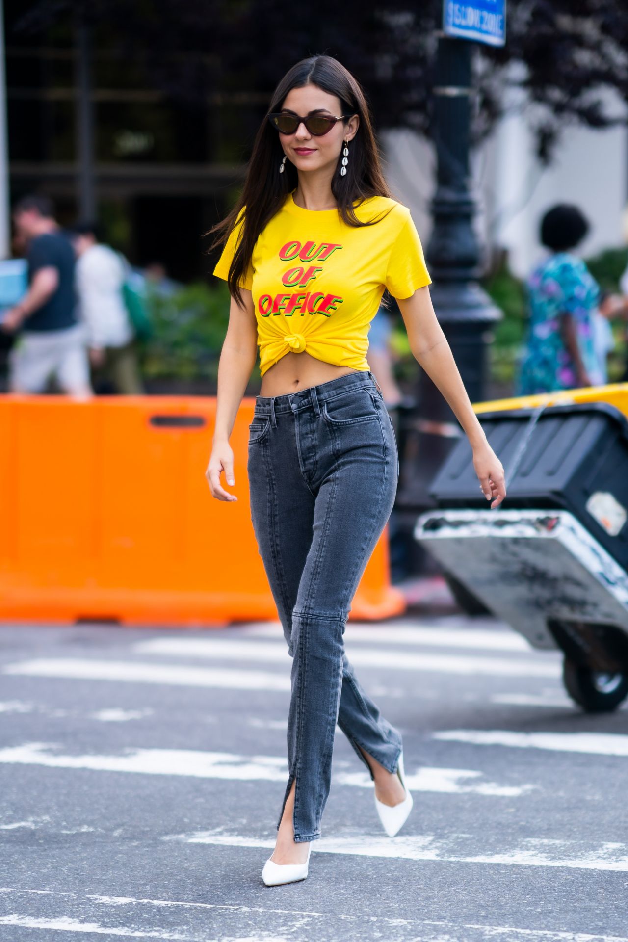Victoria Justice Street Style - Out in New York City 07/01/2019 ...