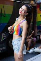 Victoria Justice – WorldPride NYC 2019 March