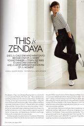 Zendaya Coleman - ELLE Magazine UK August 2019 Issue