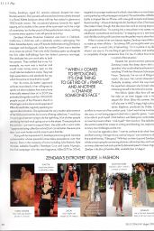 Zendaya Coleman - ELLE Magazine UK August 2019 Issue • CelebMafia