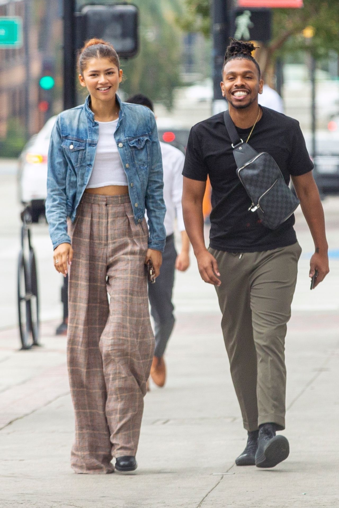Zendaya With Her Brother Austin at the Granville ...