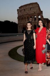 Zoey Deutch - Fendi Couture Fall Winter Cocktail in Rome 07/04/2019