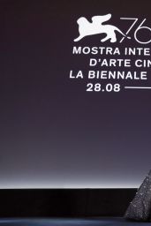 Alessandra Mastronardi on Red Carpet – “La Vérité” Screening in Venice