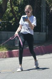 Amanda Seyfried - Walking Her Dogg in Hollywood 08/02/2019
