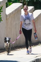 Amanda Seyfried - Walking Her Dogg in Hollywood 08/02/2019