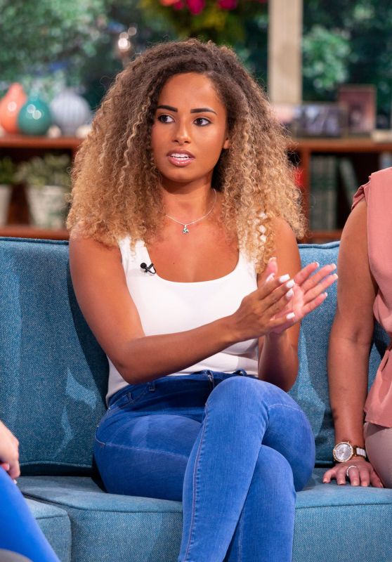 Amber Gill - "This Morning" TV Show in London 08/07/2019