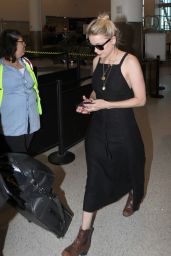 Amber Heard - LAX Airport in LA 08/15/2019