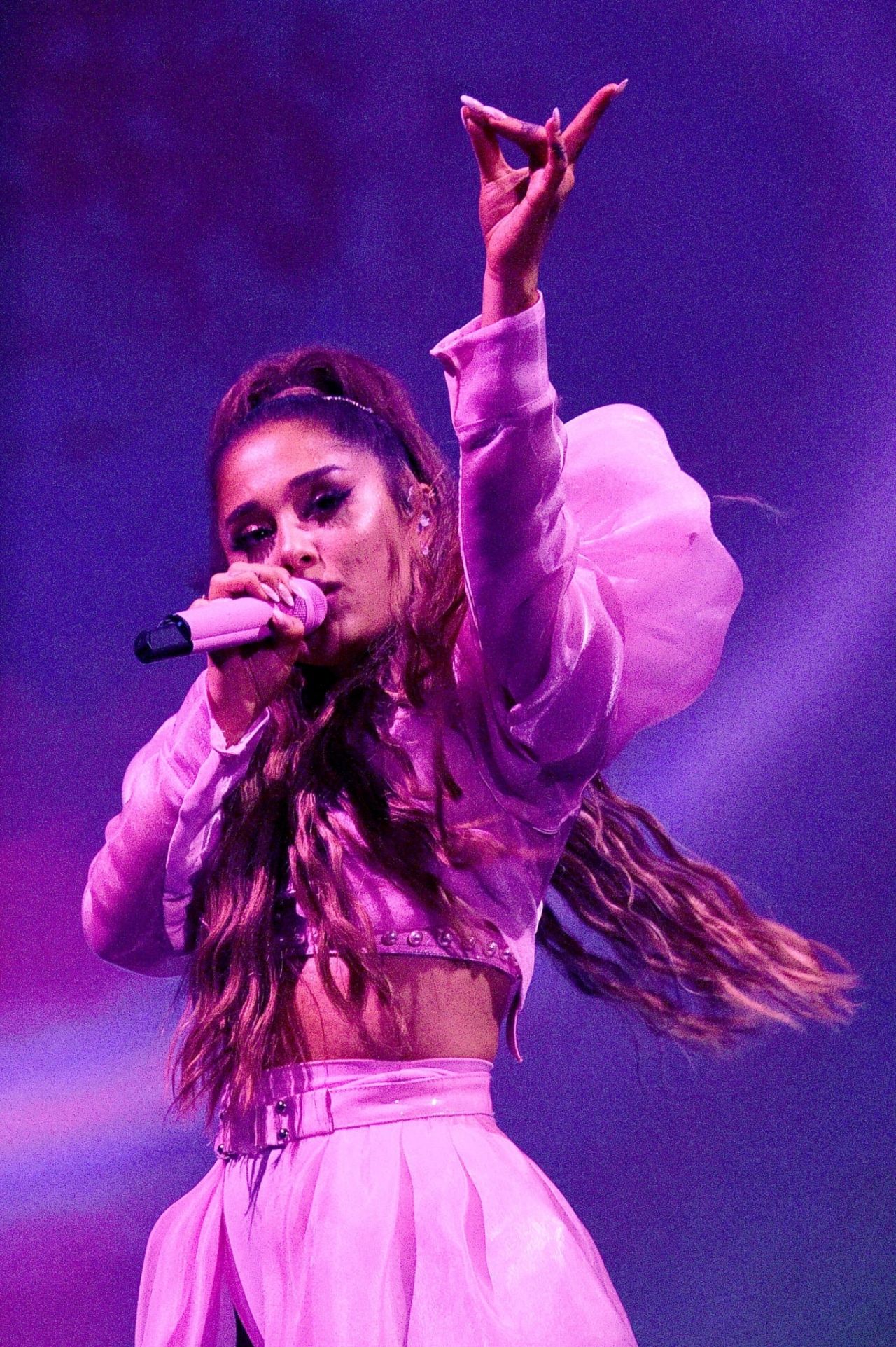 Ariana Grande - Performing at Lollapalooza in Chicago 08/04/2019