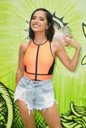 Becky G - Promoting Her New Song "Dollar" in Miami