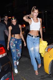 Bella Hadid and Halsey - Leaving the 2019 MTV VMA After Party