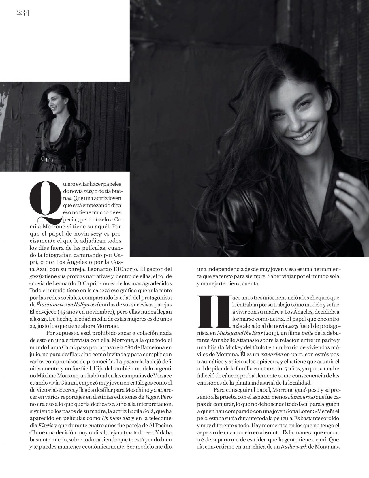 Camila Morrone - Vogue Magazine Spain September 2019 Issue • CelebMafia