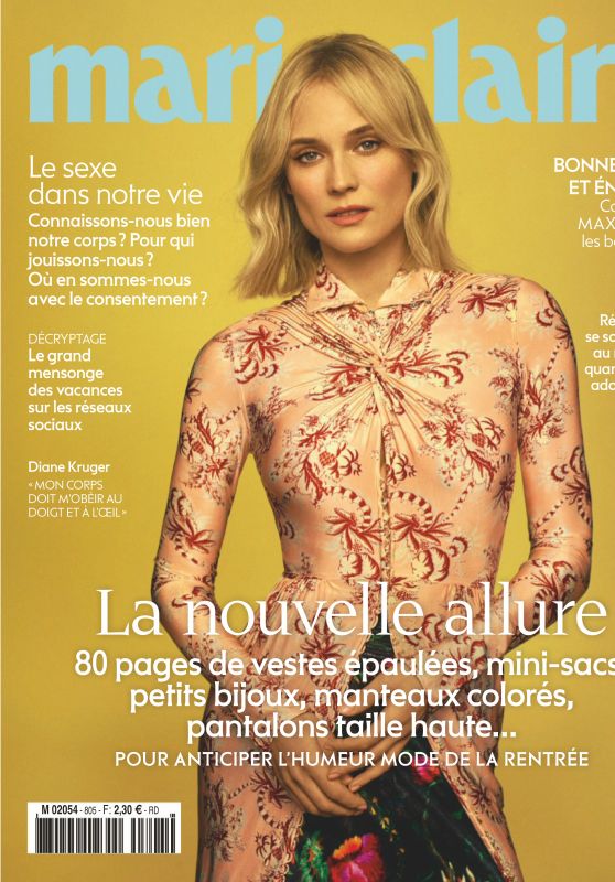 Diane Kruger - Marie Claire France September 2019 Issue