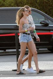 Doutzen Kroes and Candice Swanepoel - Leaving Ushuaia Hotel in Ibiza 080/14/2019