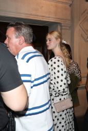 Elle Fanning - Heading to the Press Night Performance of "Fleabag" in London