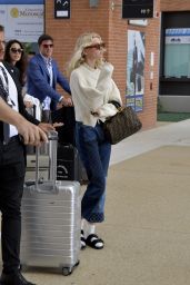Elsa Hosk - Arrives in Venice Marco Polo Airport 08/27/2019