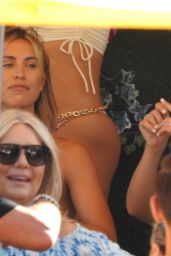 Ferne McCann - Beach Club in Ibiza 08/16/2019