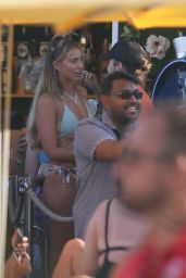 Ferne McCann - Beach Club in Ibiza 08/16/2019