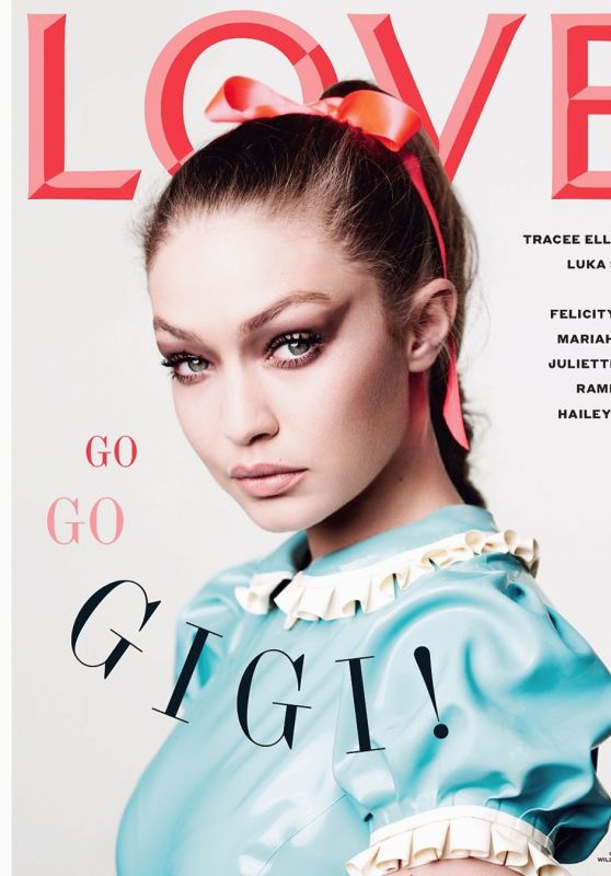 Gigi Hadid - Love Magazine Issue 22 August 2019 Cover