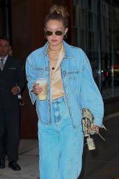 Gigi Hadid Street Style - NYC 08/28/2019