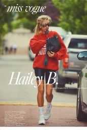 Hailey Rhode Bieber - Vogue Paris September 2019 Issue