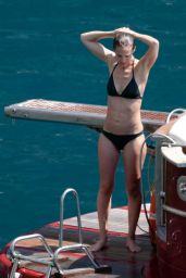 Hannah Bagshawe in a Bikini in Positano 08/23/2019