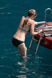 Hannah Bagshawe in a Bikini in Positano 08/23/2019