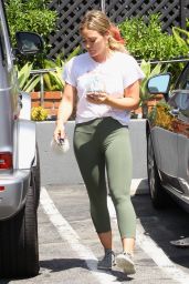 Hilary Duff in Tights 08/21/2019