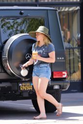 Hilary Duff - Out in Studio City 08/03/2019