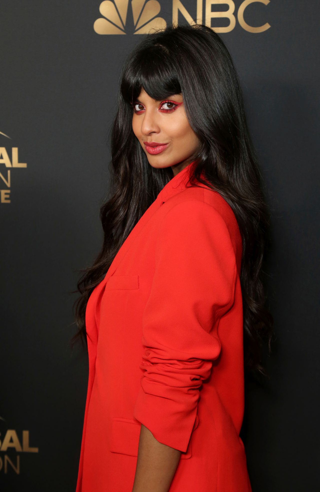 Jameela Jamil – NBC Emmy Nominee Cocktail Party in LA 08/13/2019