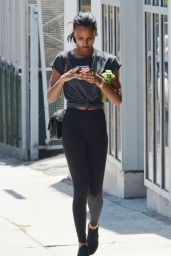 Jasmine Tookes - Leaving the Dog Pound Gym in West Hollywood 08/20/2019