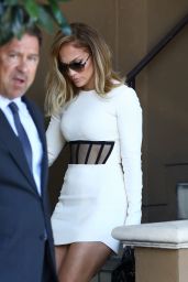 Jennifer Lopez - Leaves the Press Conference For "Hustlers" in Beverly Hills 08/24/2019