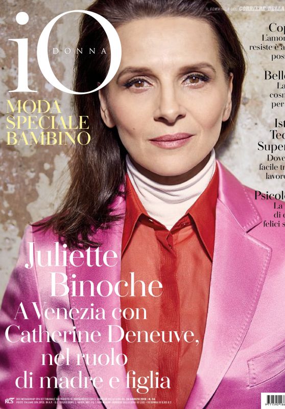 Juliette Binoche - Io Donna del Corriere Della Sera 08/24/2019