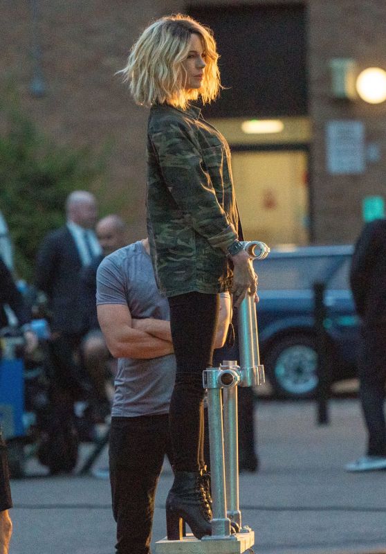 Kate Beckinsale - Set of "Jolt" in London 08/09/2019