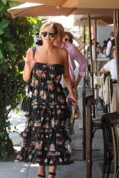Katherine McPhee - Leaving Il Pastaio in Beverly Hills 08/06/2019