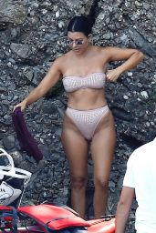 Kourtney Kardashian in a Bikini - Portofino 08/05/2019