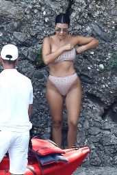 Kourtney Kardashian in a Bikini - Portofino 08/05/2019