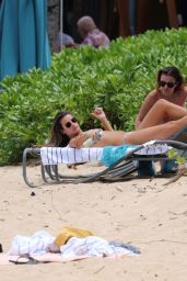 Lea Michele in a Bikini - Hawaii 08/07/2019
