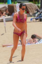 Lea Michele in a Bikini in Hawaii 08/21/2019
