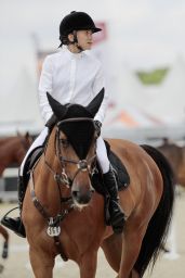 Mary-Kate Olsen - The International Jumping of the Longines Global Champions Tour in Paris, July 2019