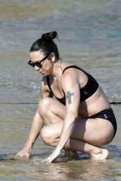 Melanie Chisholm in a Bikini in Mykonos 08/24/2019