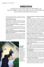 Milla Jovovich - Grazia Magazine Italia 07/25/2019 Issue